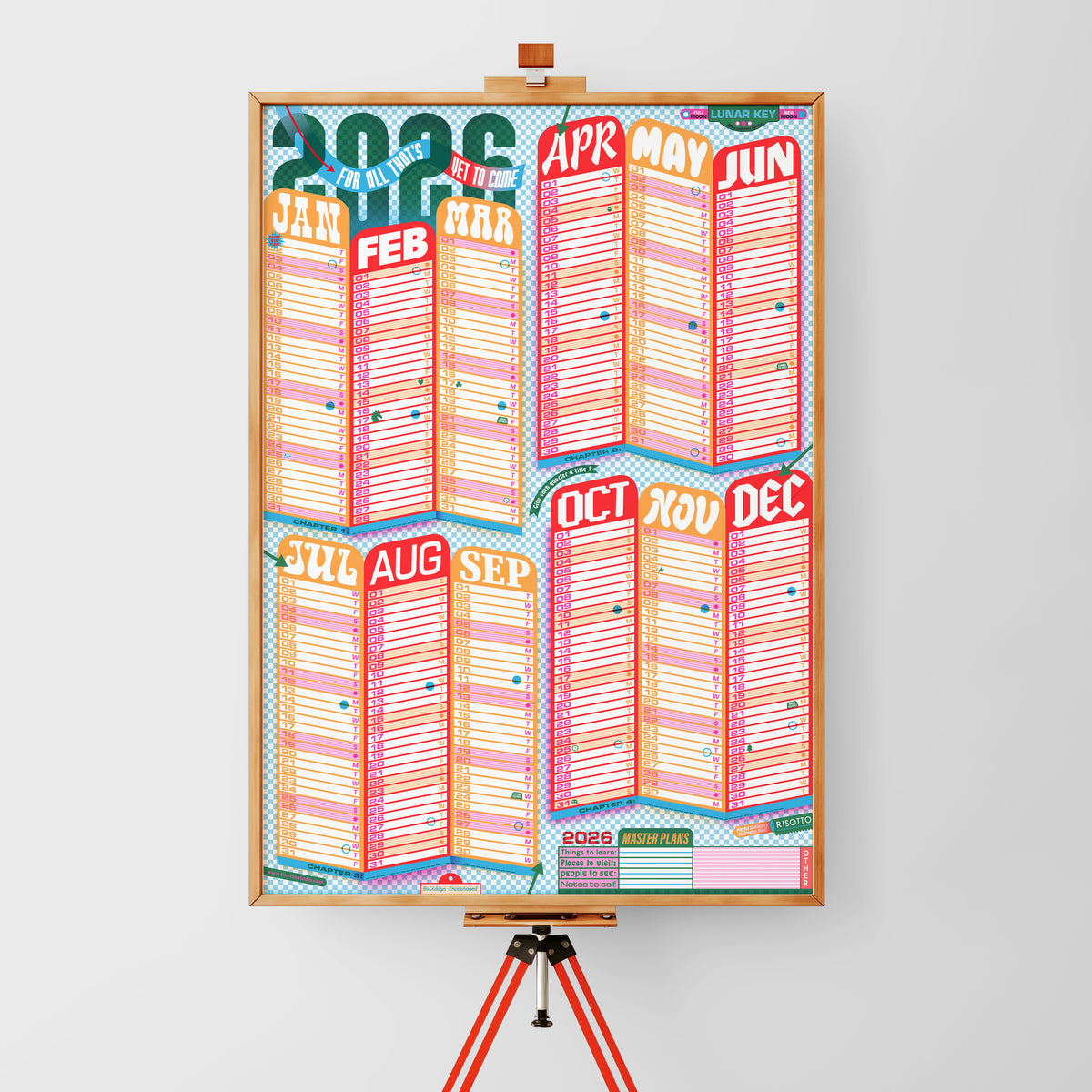 A1 XL Year Planner - 2026 Calendar (+ MultiBuy)