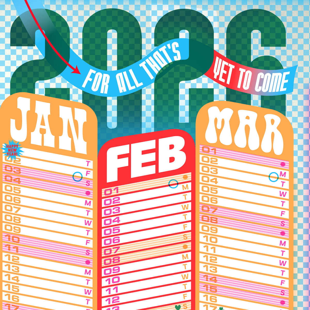 A1 XL Year Planner - 2026 Calendar (+ MultiBuy)