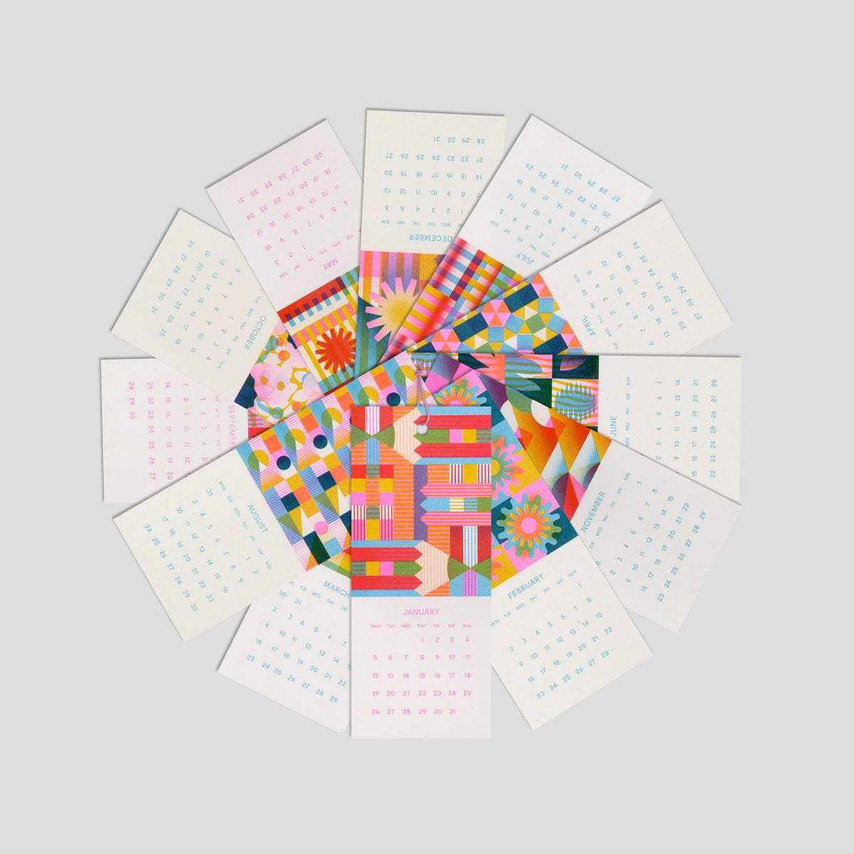 The Mini (+ MultiBuy) - 2026 Risograph Calendar