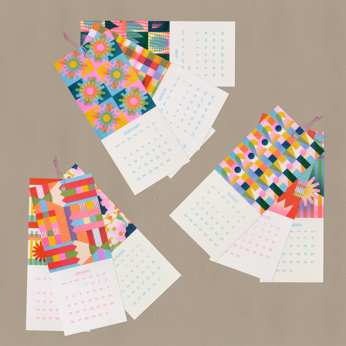 The Mini (+ MultiBuy) - 2026 Risograph Calendar