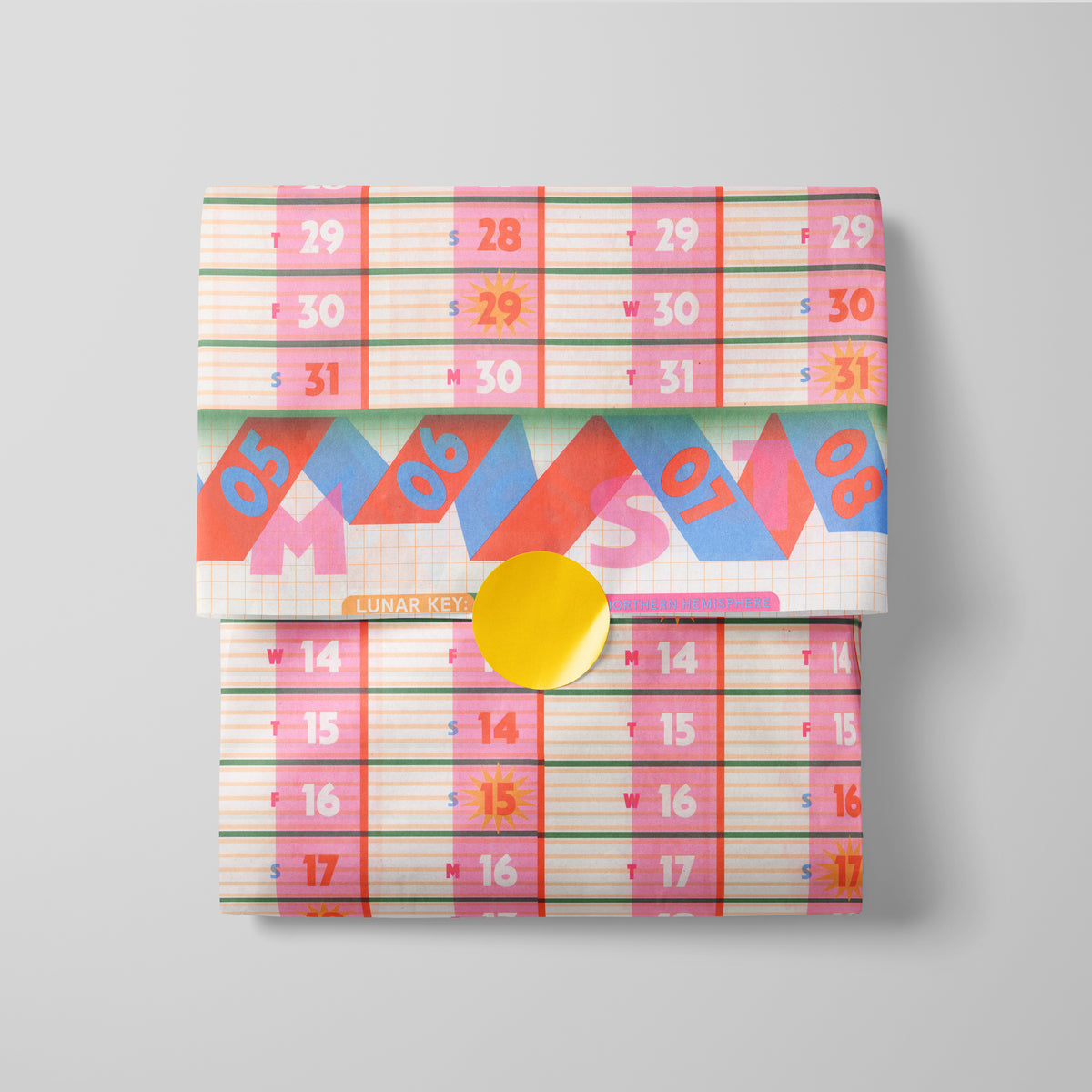 Deluxe Wrapping Paper - Upcycled Wall Planners