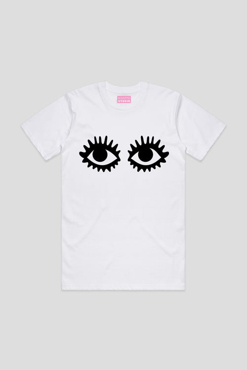Eyelash - White Classic T-shirt