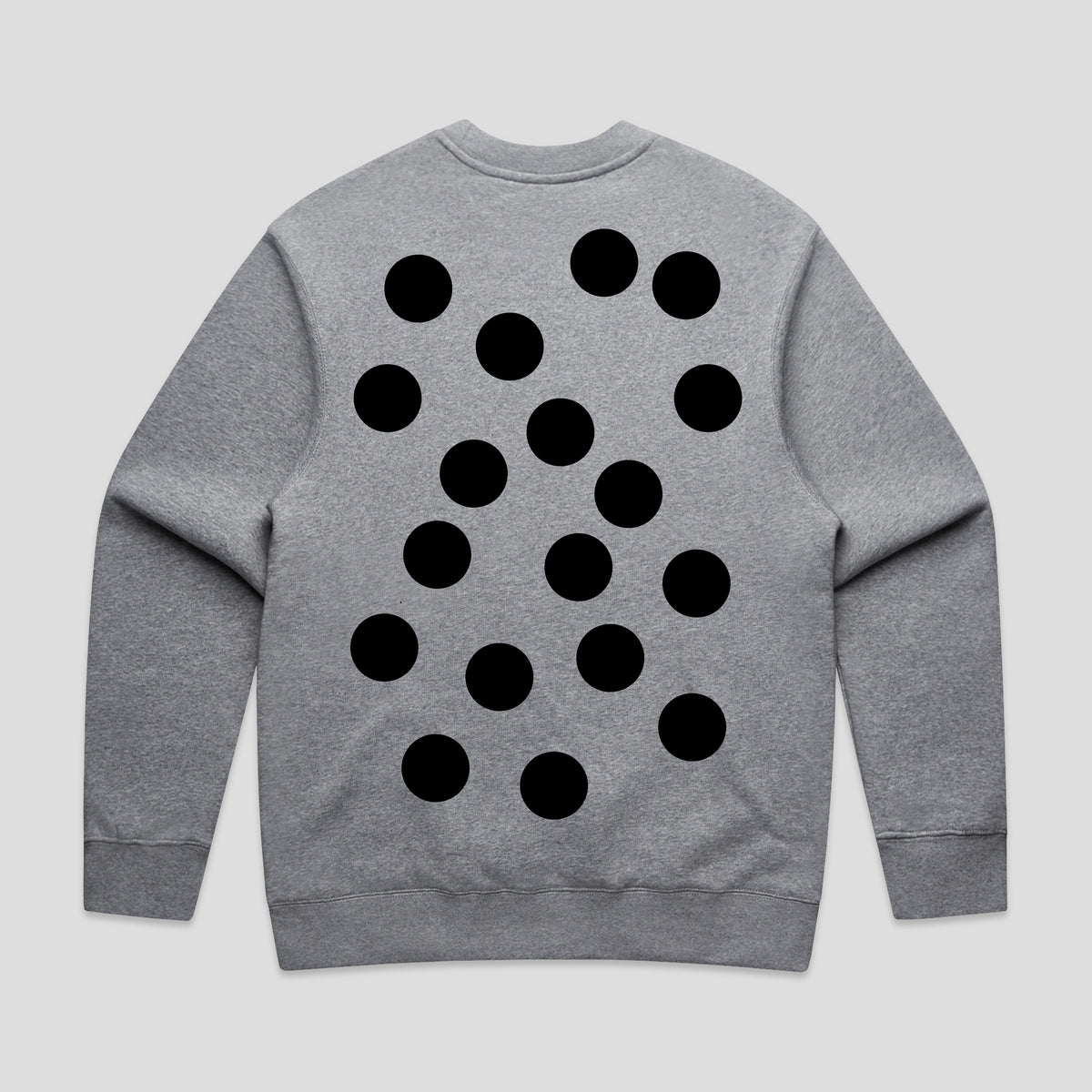 Polka - Heather Grey Heavyweight Sweatshirt