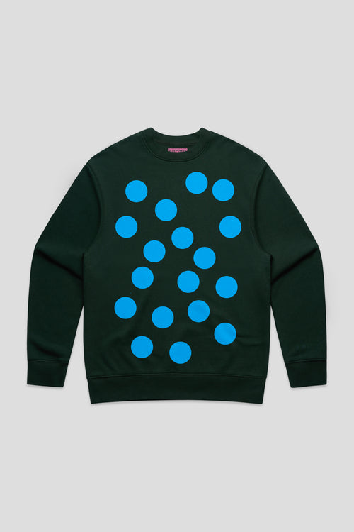 Polka - Dark Green Heavyweight Sweatshirt