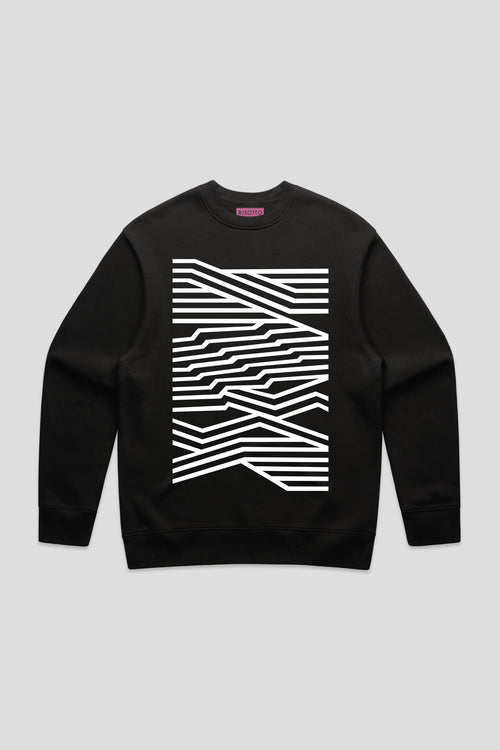 Warp - Black Heavyweight Sweatshirt