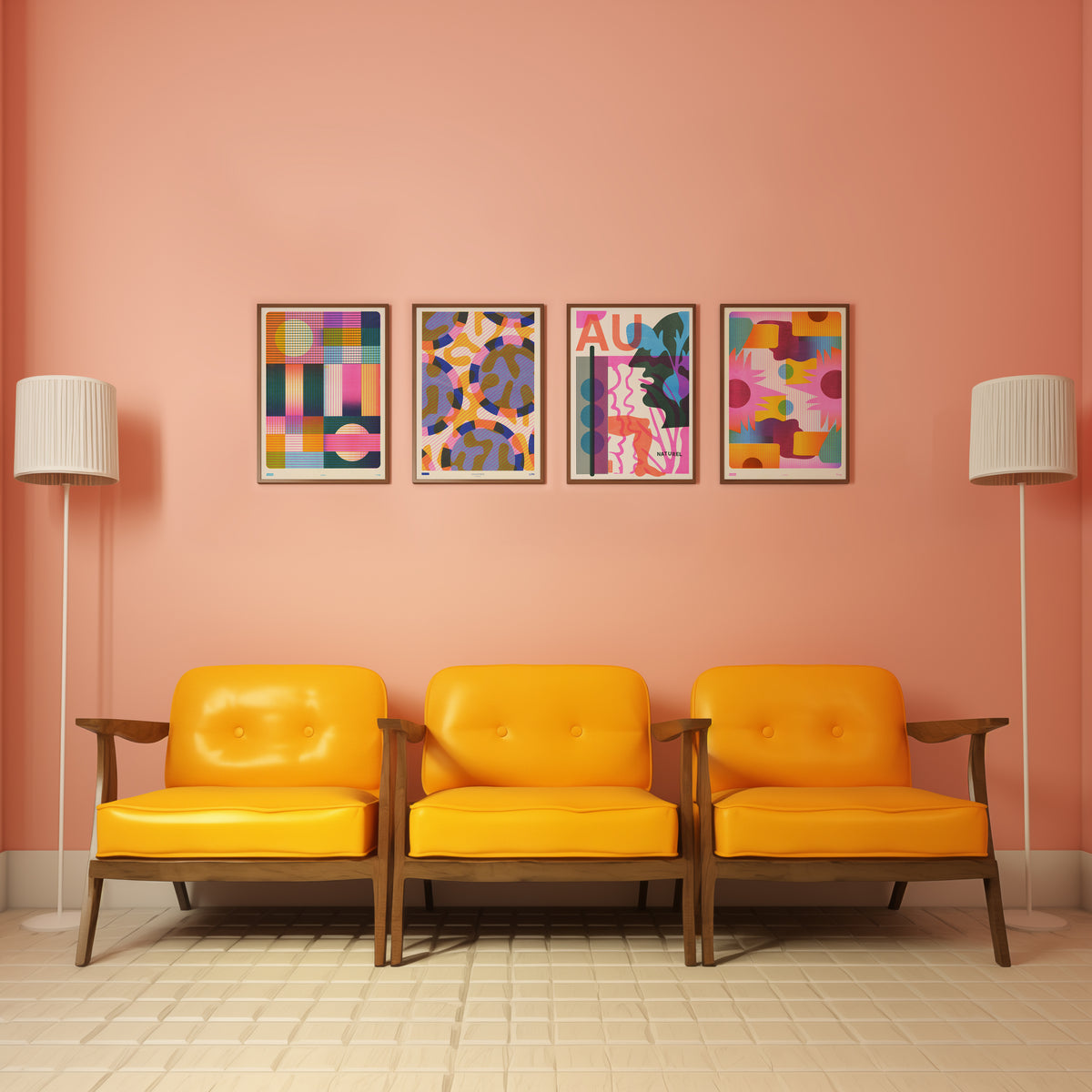 Au Naturel - Biology Collection: Editioned A3 Print