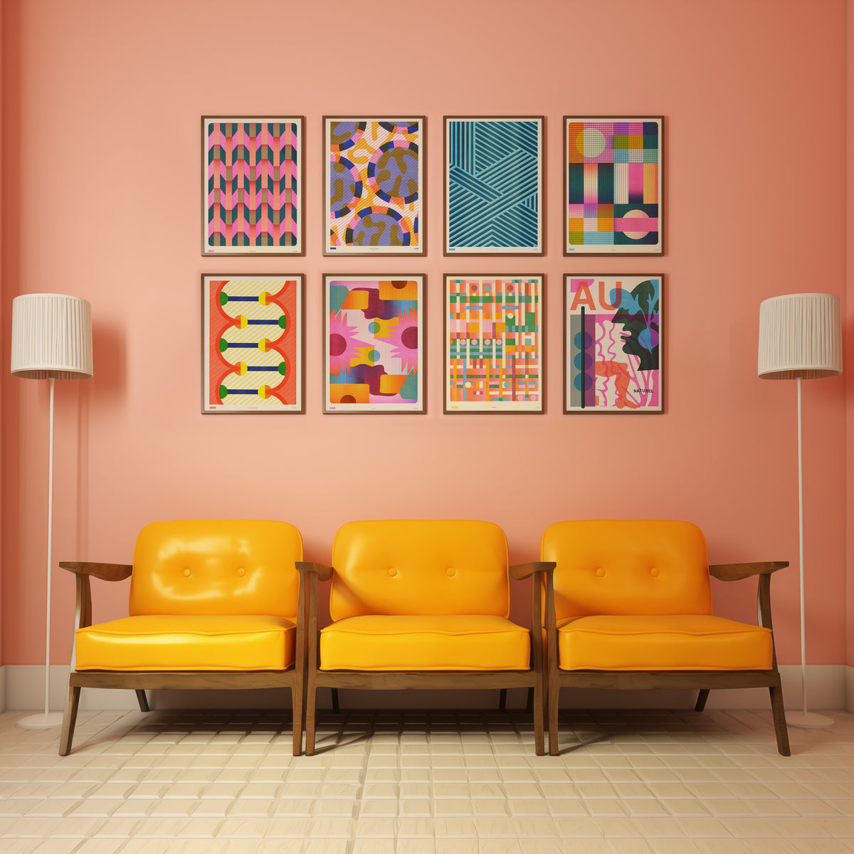 WALL ART Pick n Mix - A3 Prints: Multi-Buy x 2
