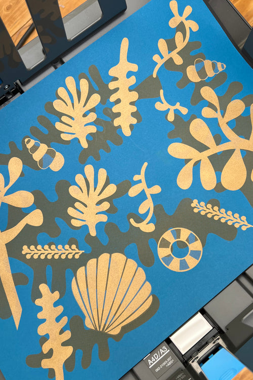 Multi-Colour, Analogue Cut-Outs - Riso Printing Workshop