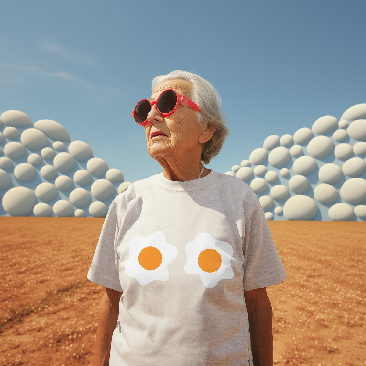 Eggs - Ash Grey Classic T-shirt