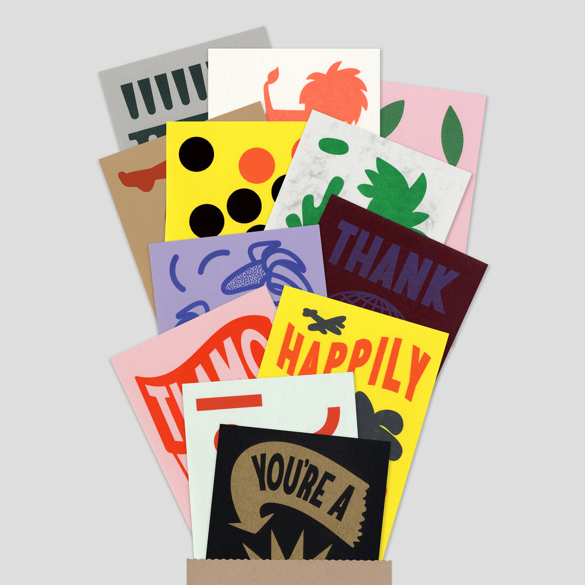 THE BOX SET - 12 Pack Luxury Card + Envelope Bundle