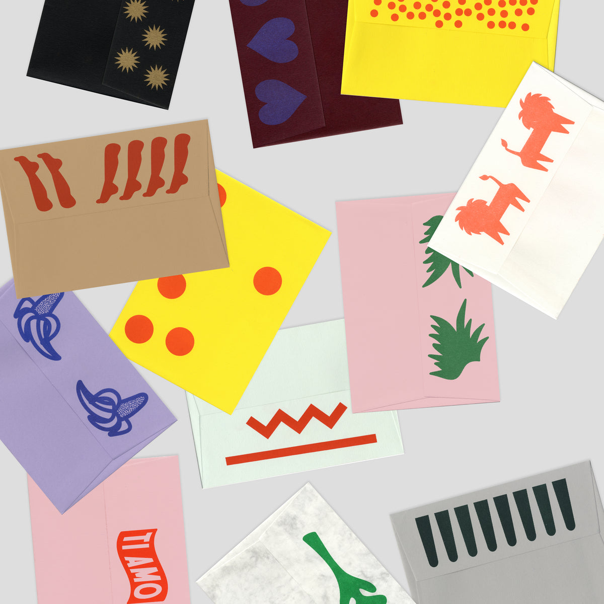 THE BOX SET - 12 Pack Luxury Card + Envelope Bundle