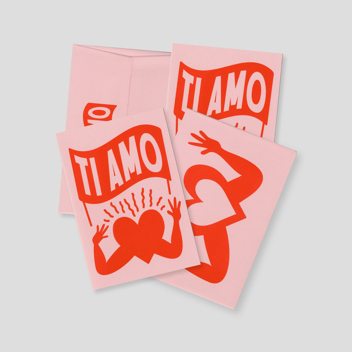 TI AMO (LOVE YOU) - CARD + ENVELOPE SET