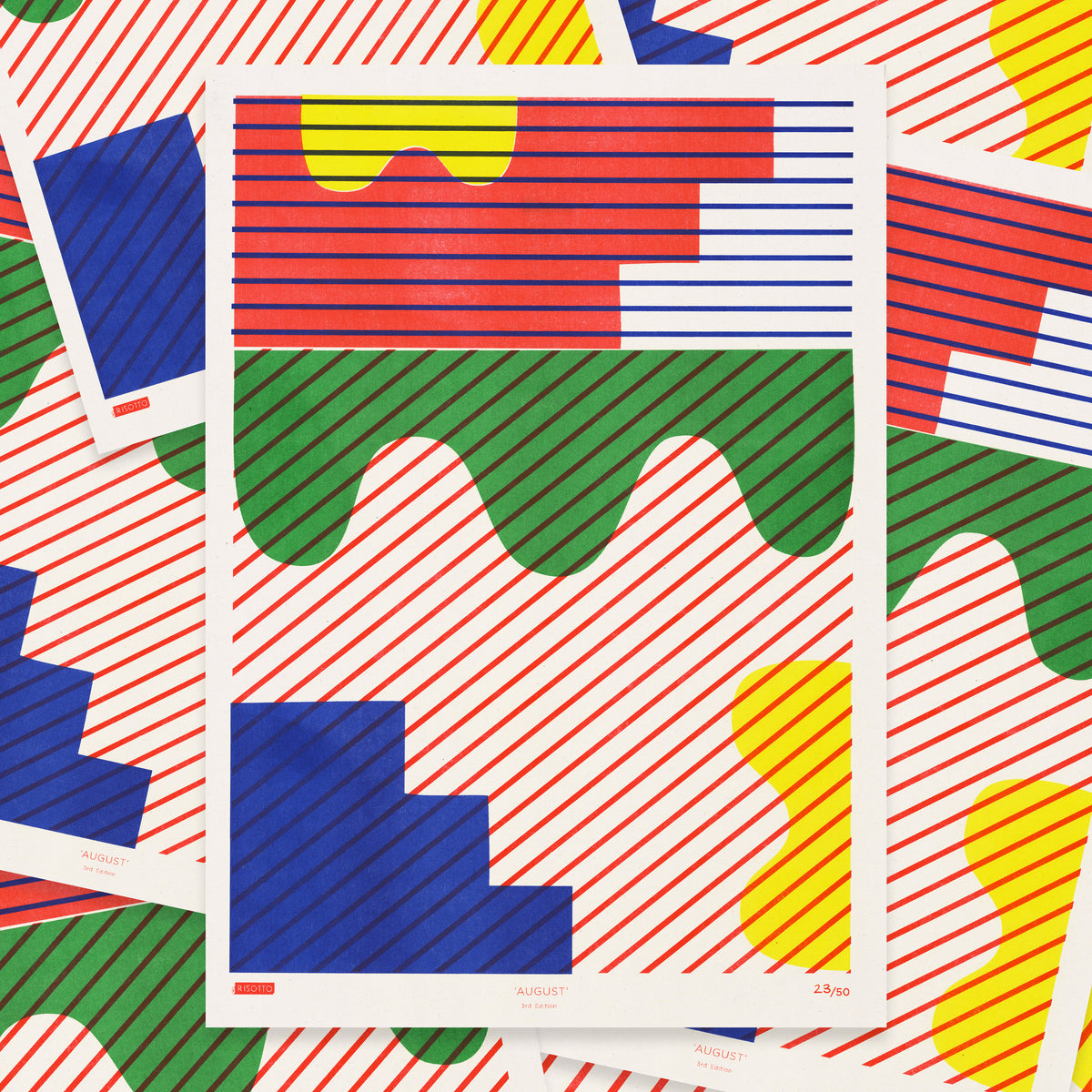 AUGUST - Calendar Collection: Editioned A3 Print