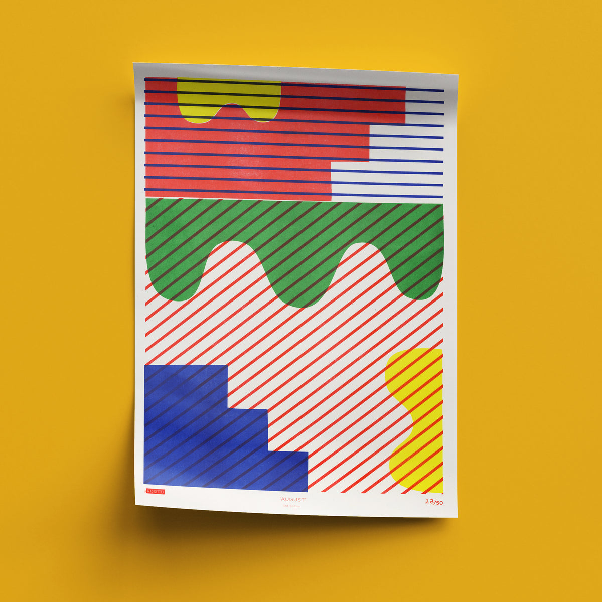 AUGUST - Calendar Collection: Editioned A3 Print