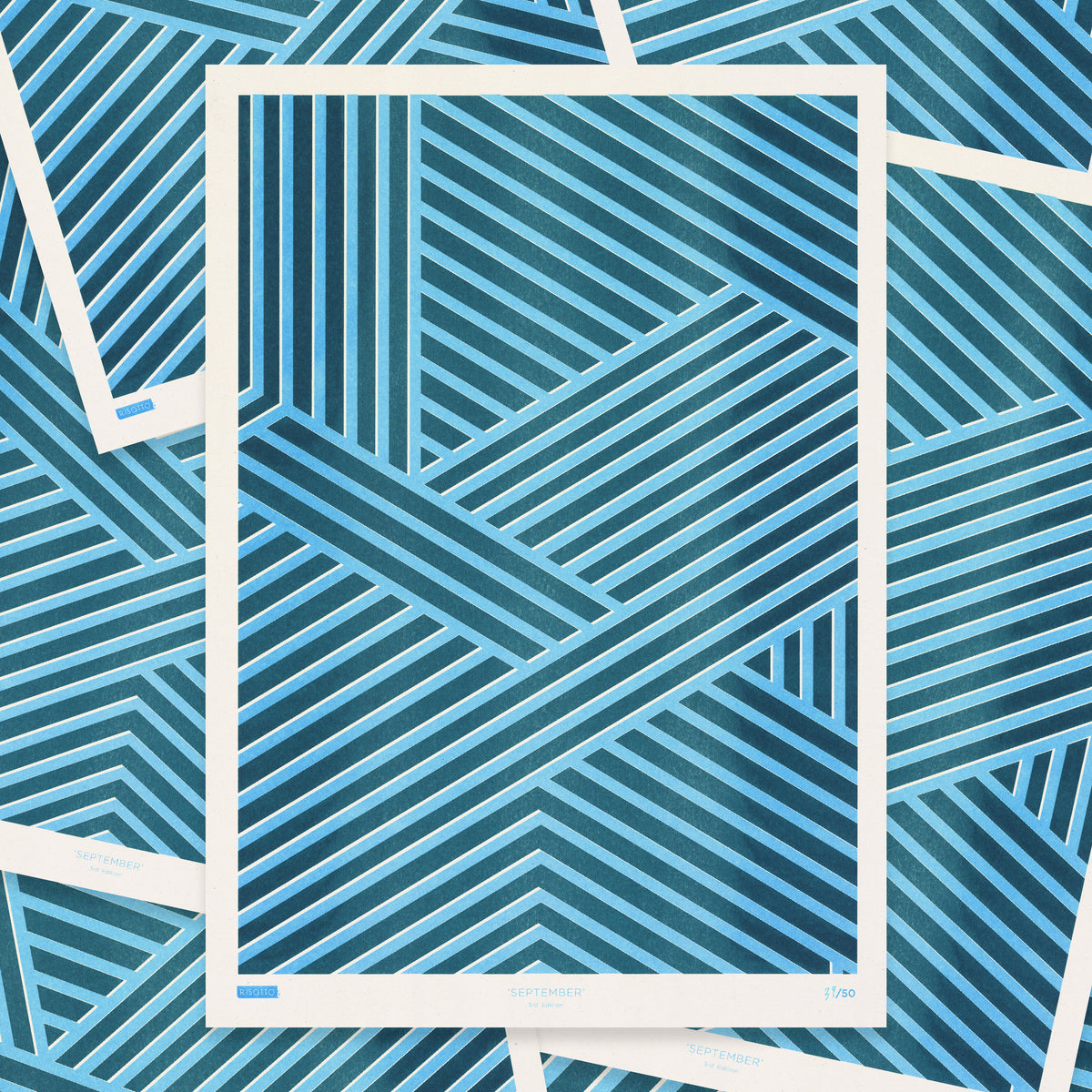 SEPTEMBER - Calendar Collection: Editioned A3 Print