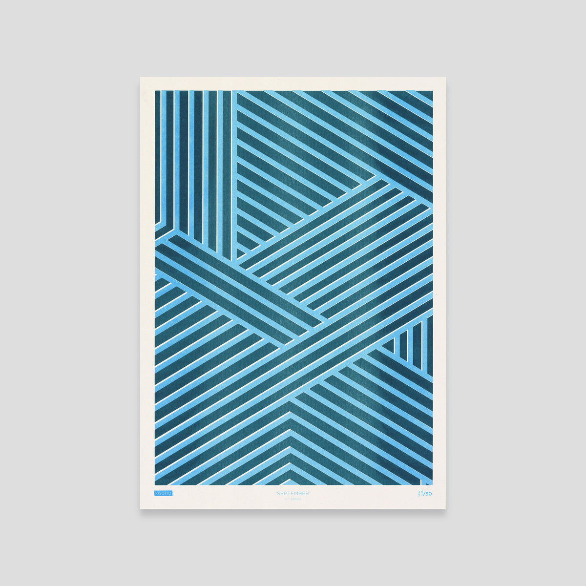 SEPTEMBER - Calendar Collection: Editioned A3 Print