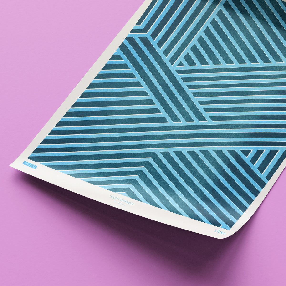 SEPTEMBER - Calendar Collection: Editioned A3 Print