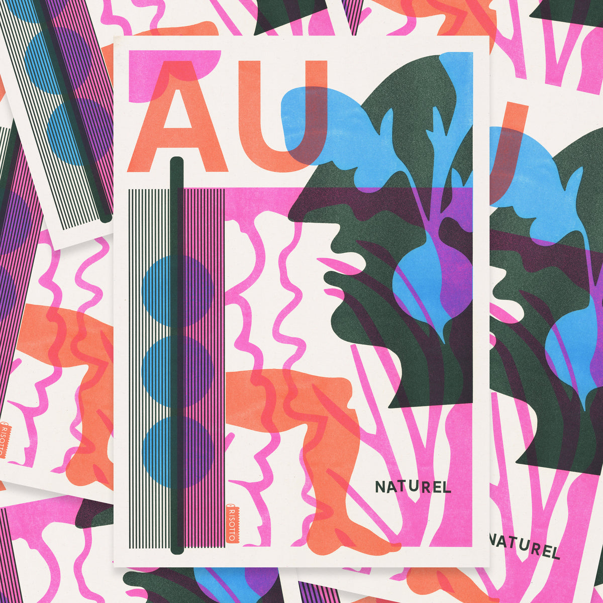 Au Naturel - Biology Collection: Editioned A3 Print
