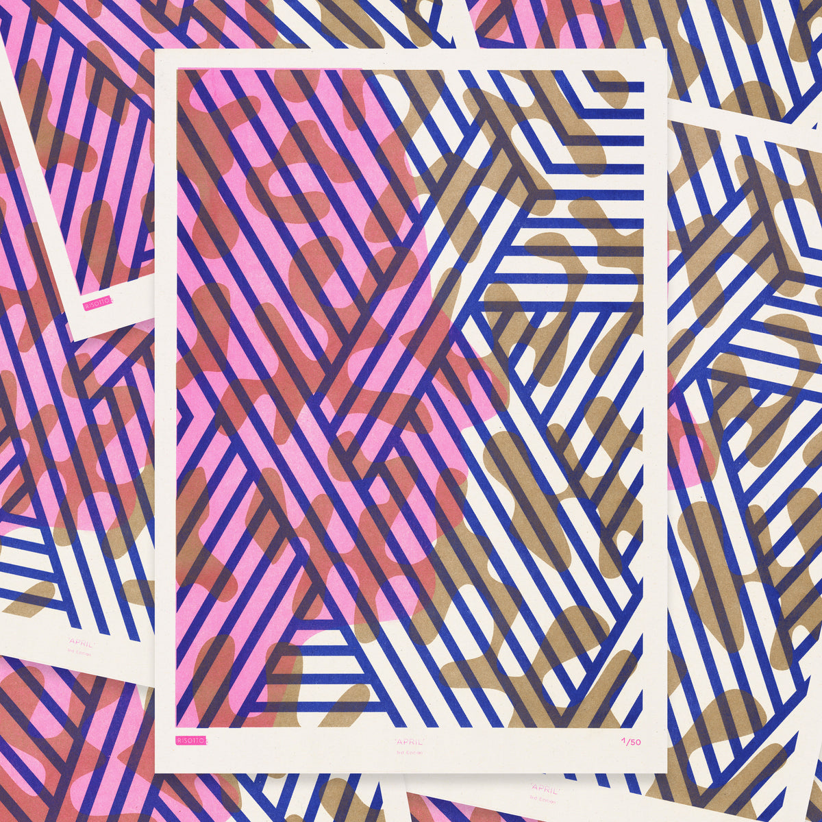 APRIL - Calendar Collection: Editioned A3 Print