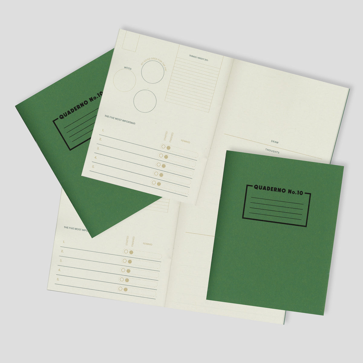 Quaderno No.10 - Day Journal Notebook