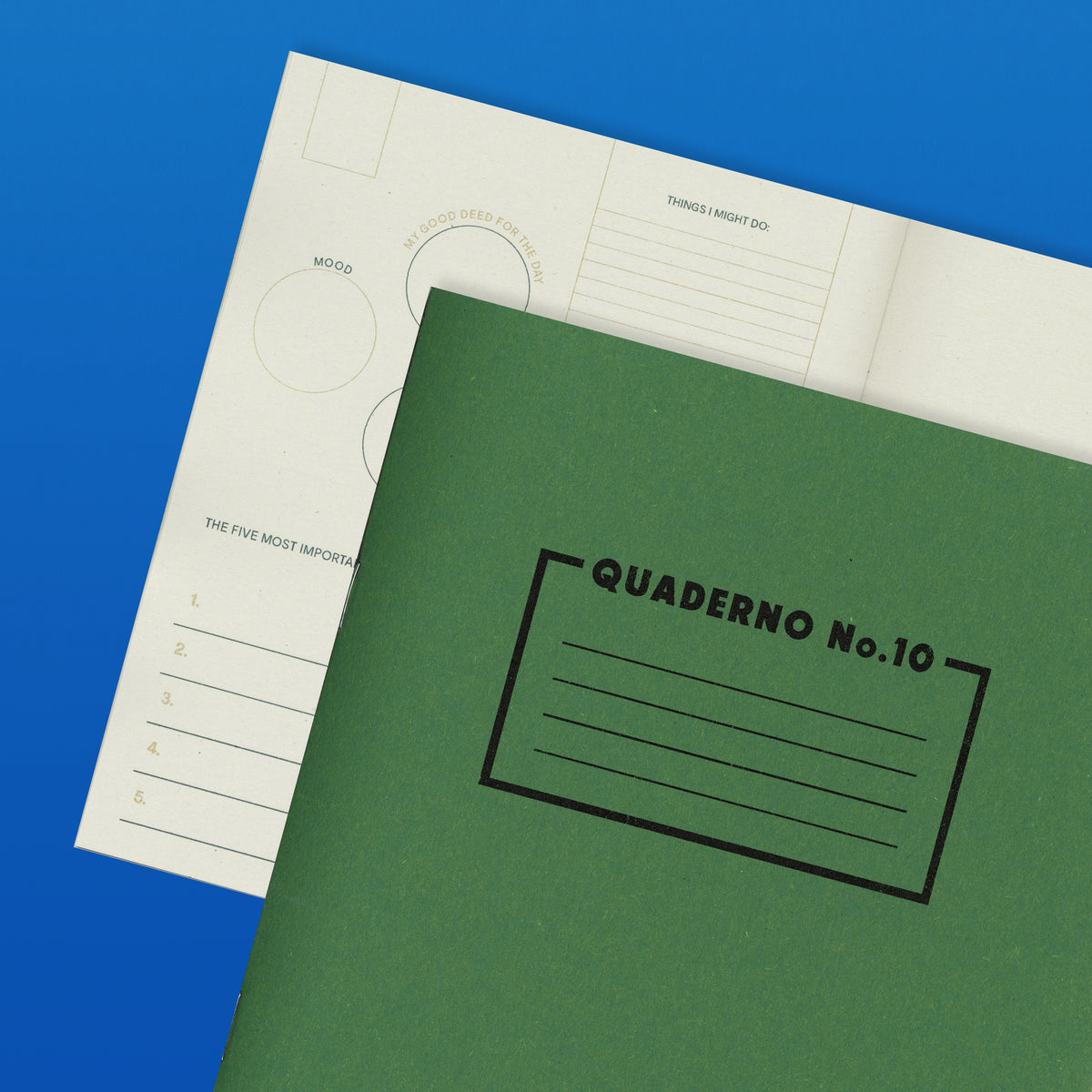 Quaderno No.10 - Day Journal Notebook