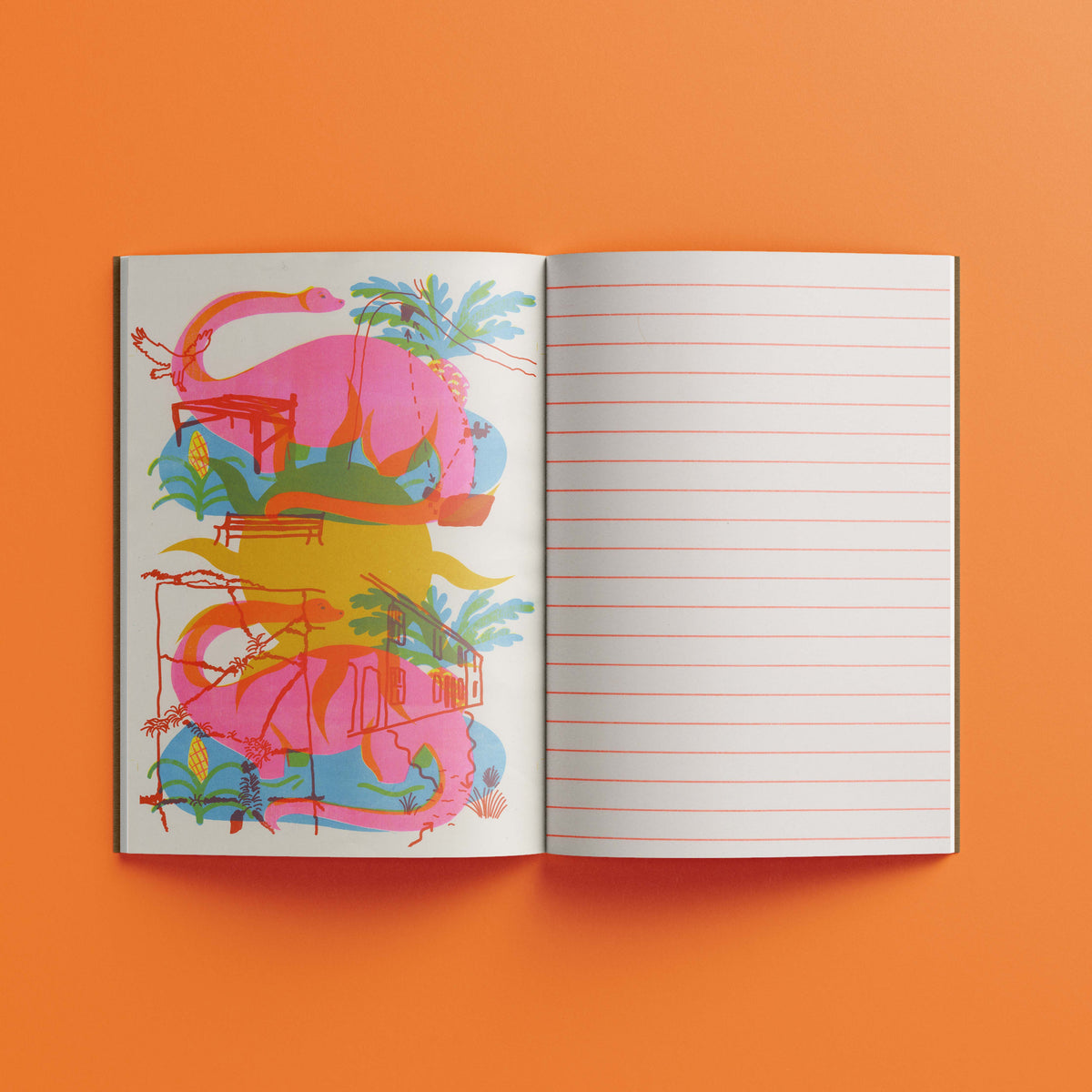 The Shuffle: Skinny - Recycled Notebook