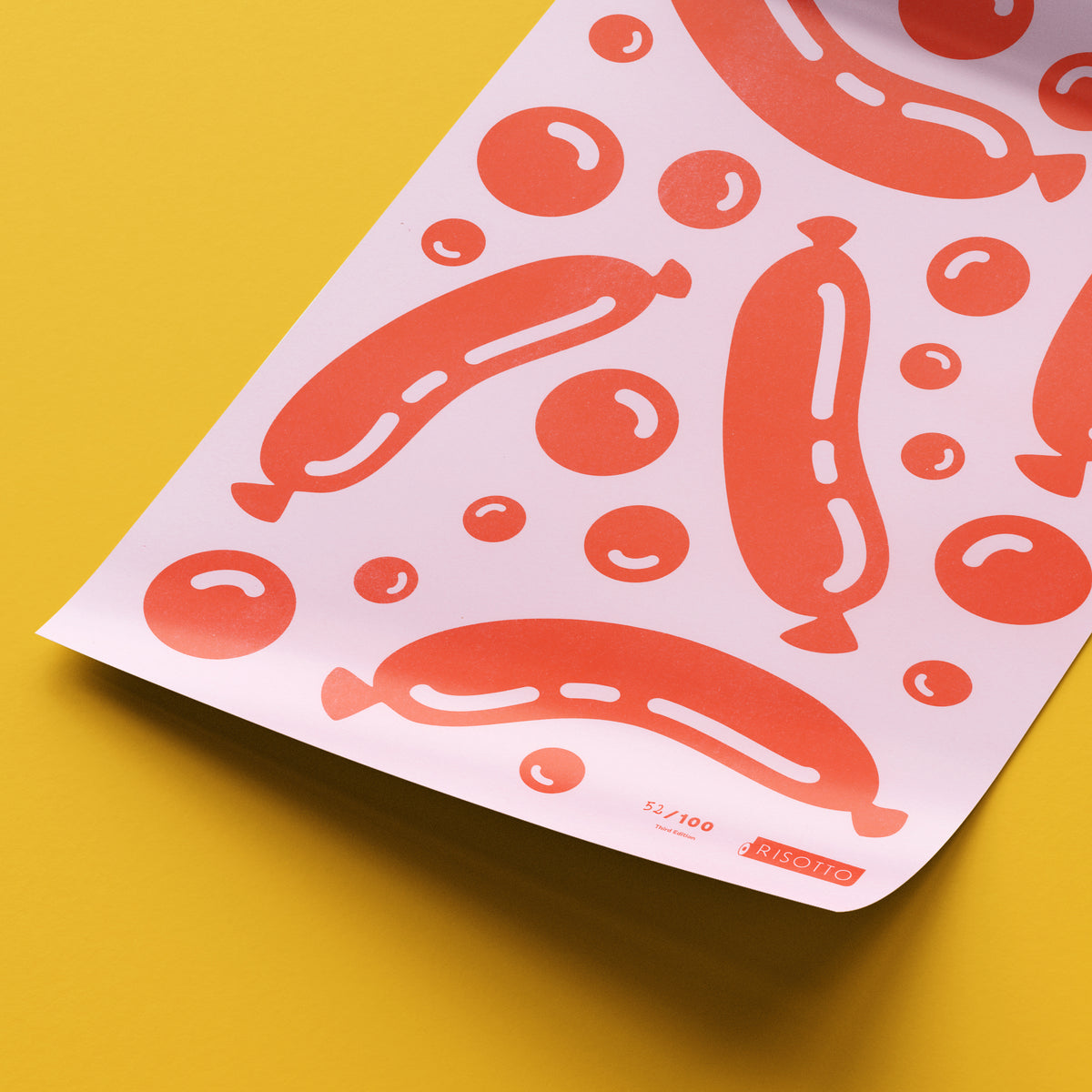 SAUSAGES - Pop Collection: Editioned A3 Print