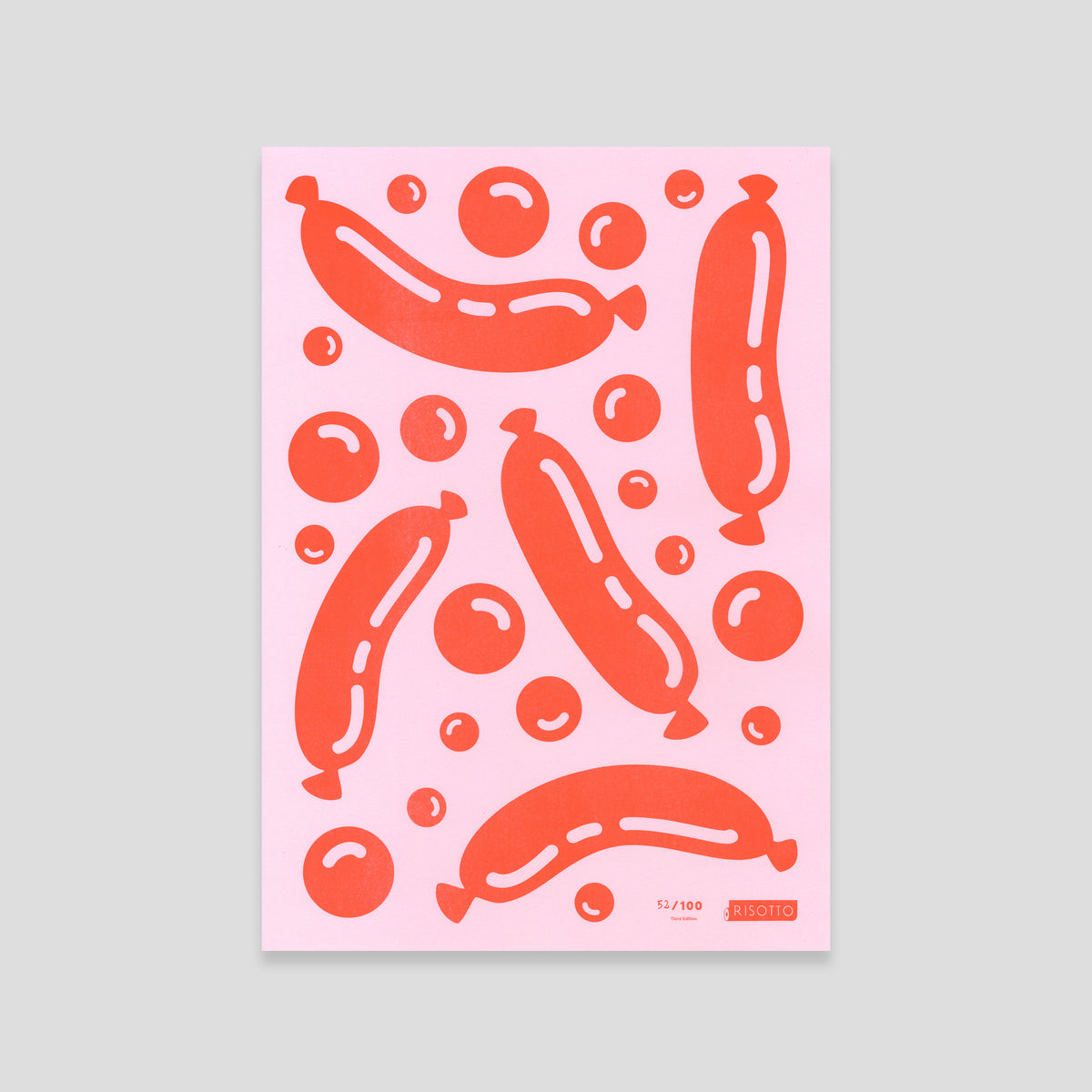 SAUSAGES - Pop Collection: Editioned A3 Print