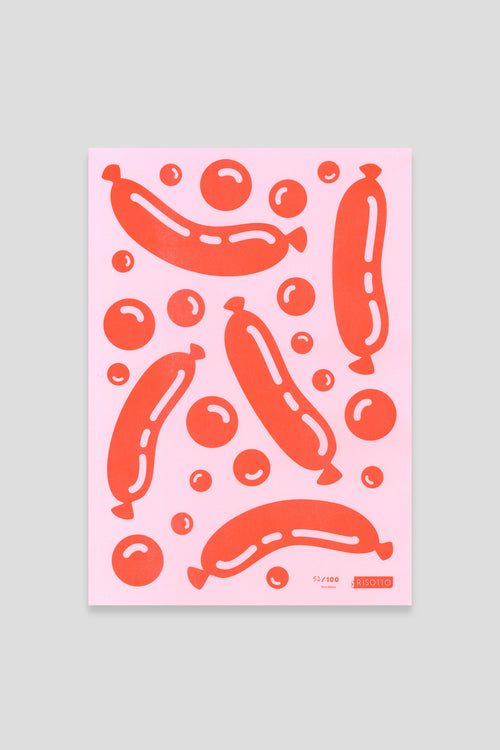 SAUSAGES - Pop Collection: Editioned A3 Print
