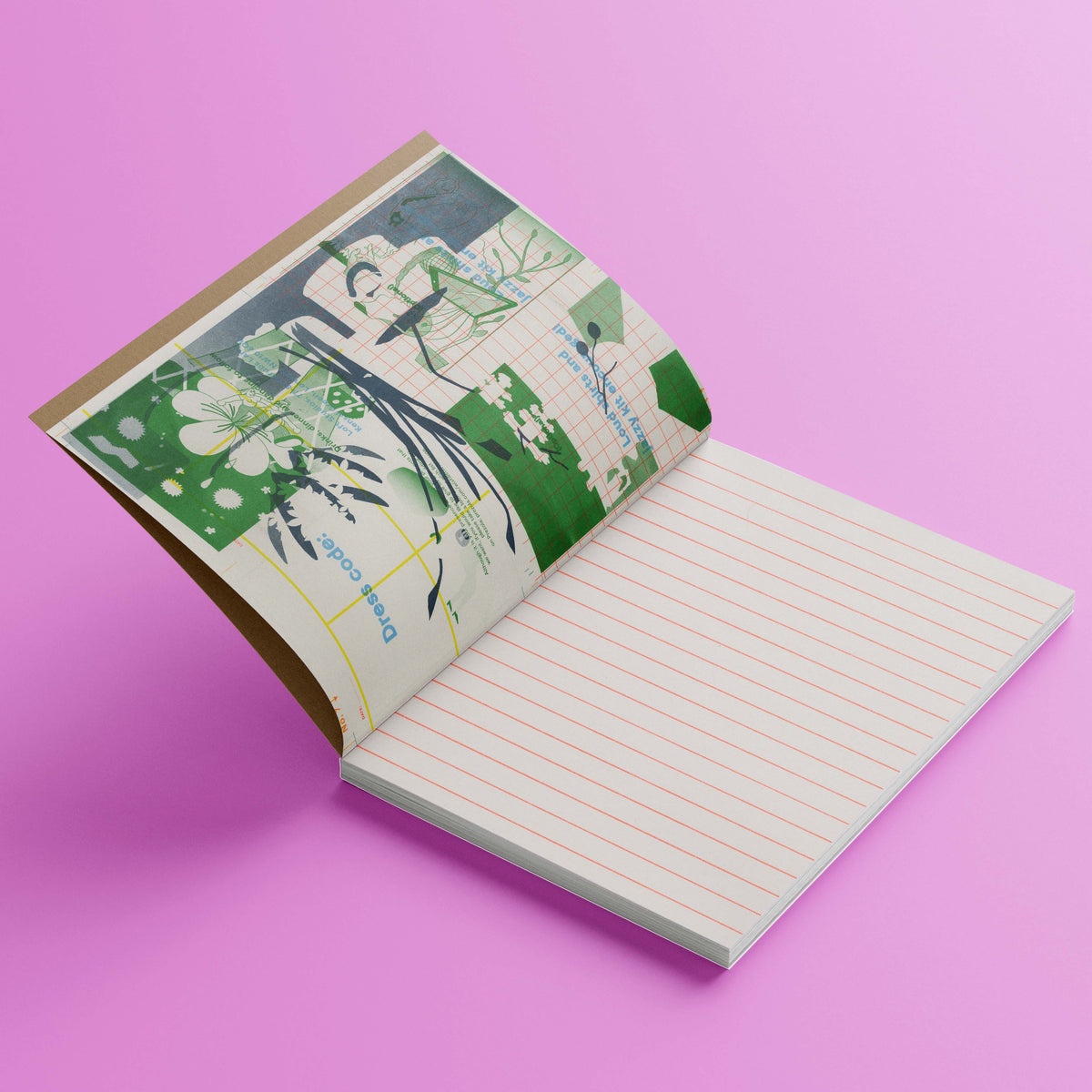 The Shuffle: Skinny - Recycled Notebook