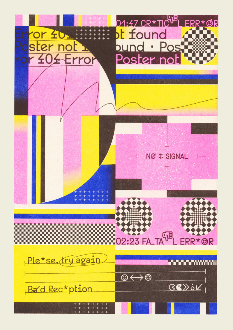 Risograph Artwork for RISOTTO’s Print Subscription, by Primo