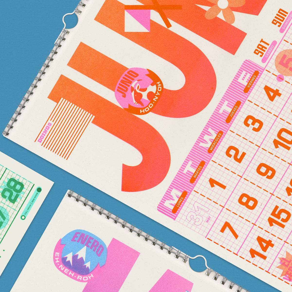 A3 Wall Hanger - 2027 Risograph Calendar