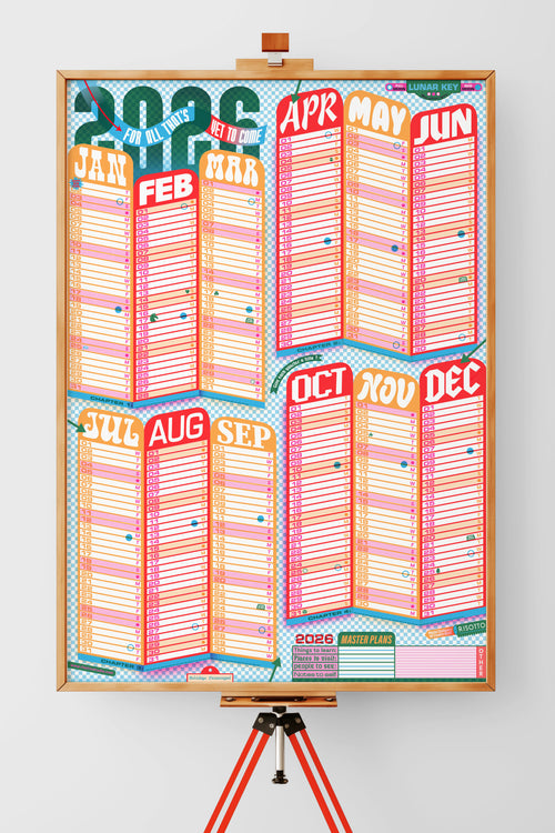 A1 XL Year Planner - 2026 Calendar (+ MultiBuy)