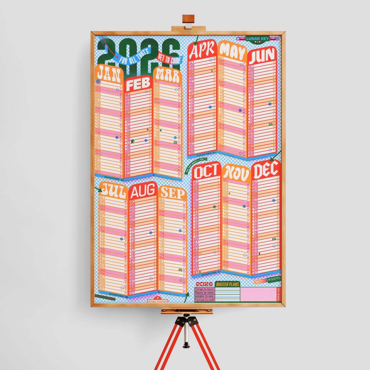 A1 XL Year Planner - 2026 Calendar (+ MultiBuy)