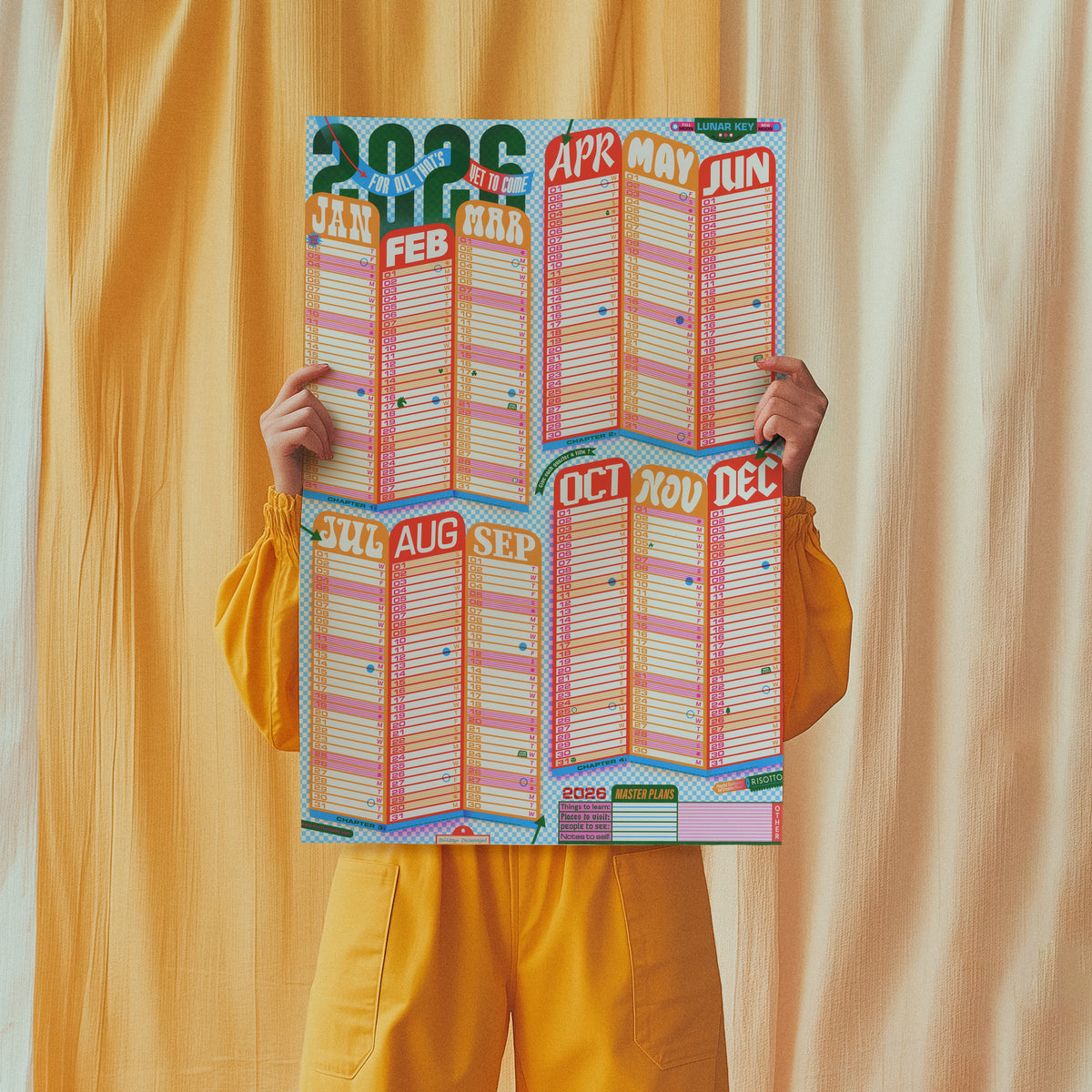 A1 XL Year Planner - 2026 Calendar (+ MultiBuy)