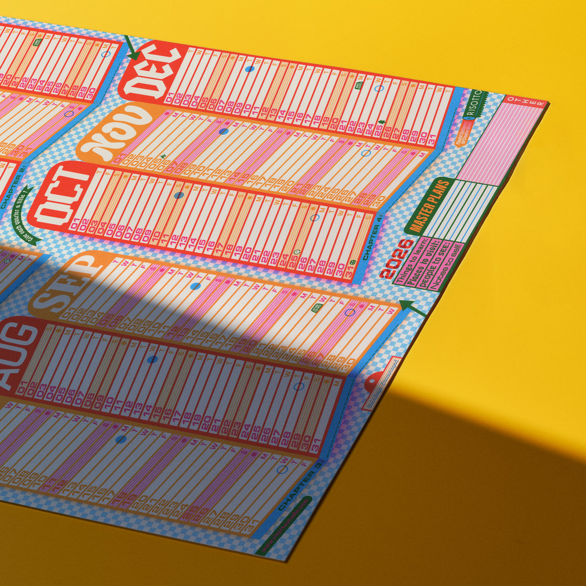 A1 XL Year Planner - 2026 Calendar (+ MultiBuy)