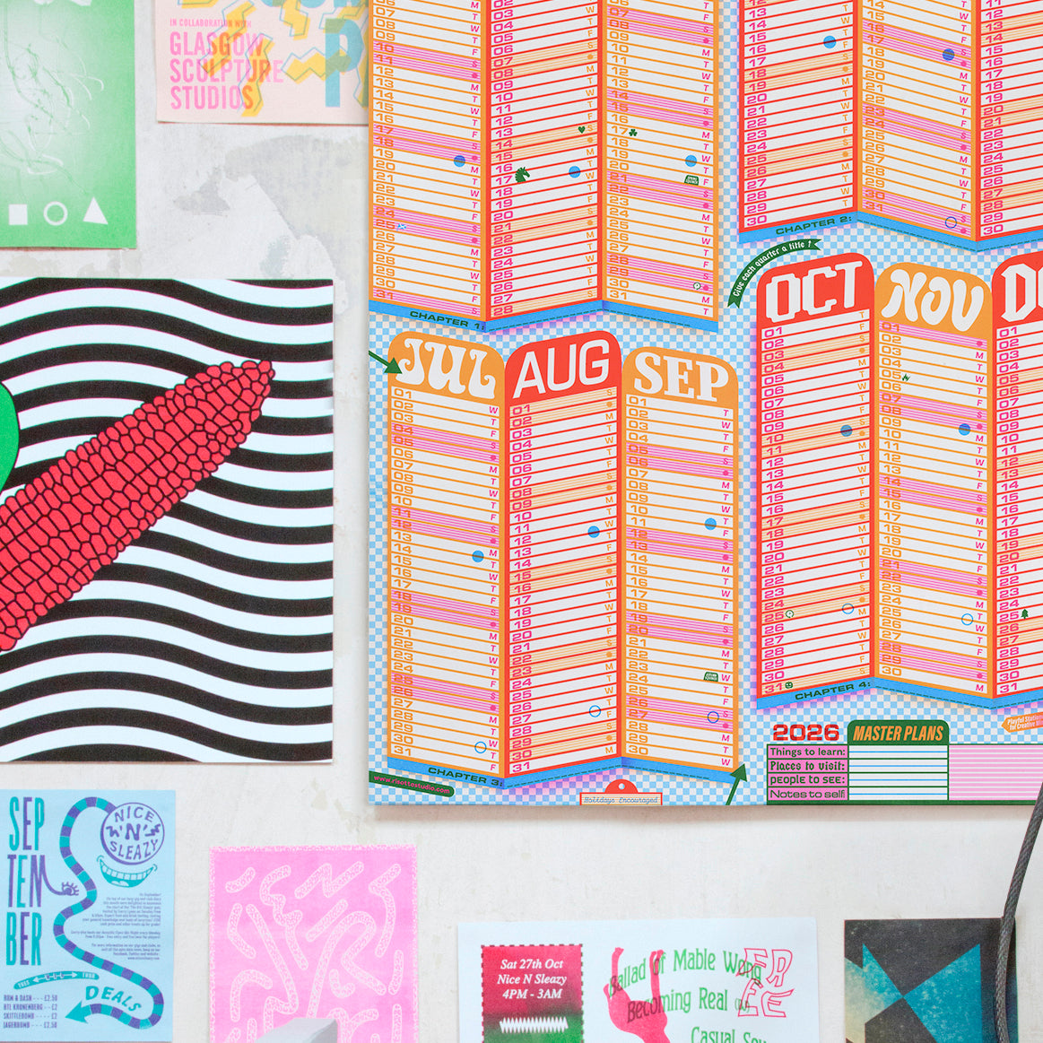 A1 XL Year Planner - 2026 Calendar (+ MultiBuy)