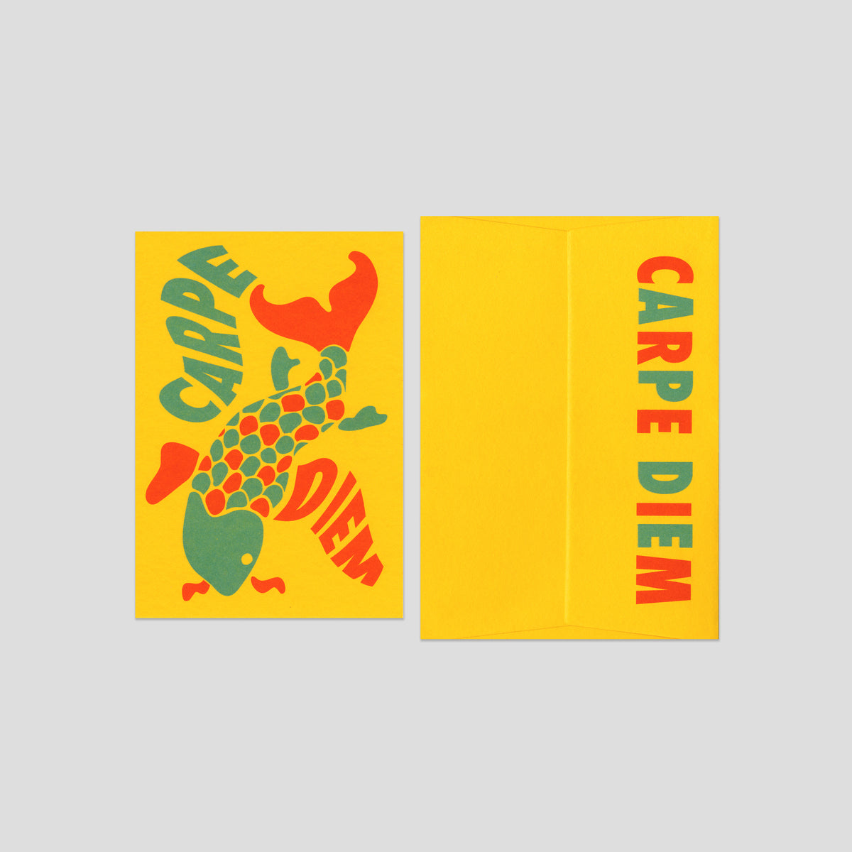 CARPE DIEM - CARD + ENVELOPE SET