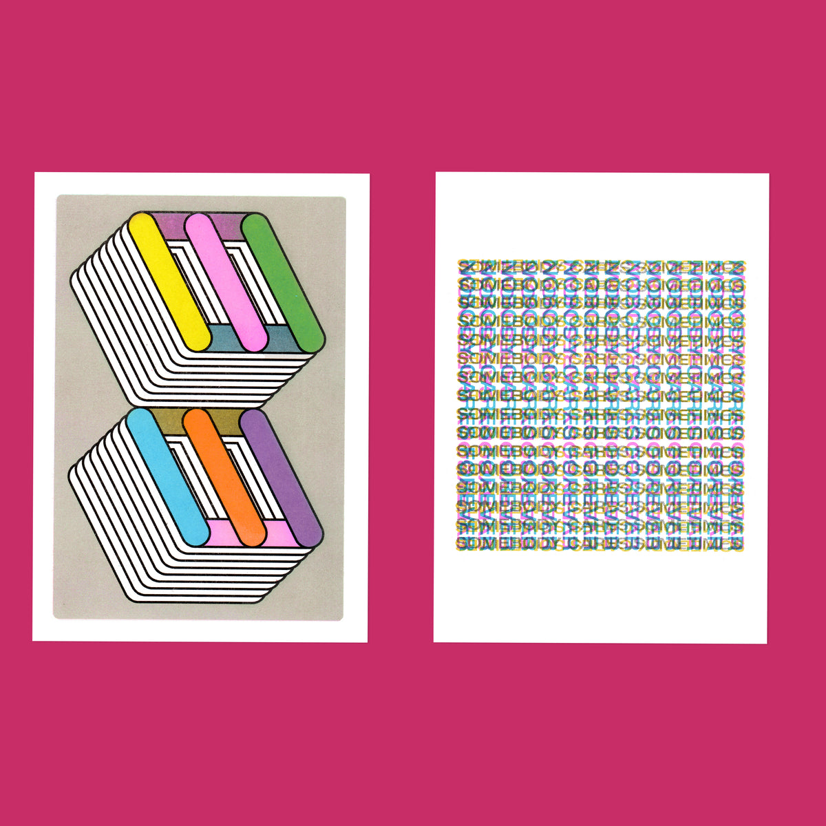 Risograph Postcard Set: Tilburg - No. 7, RISO CLUB Back Issue