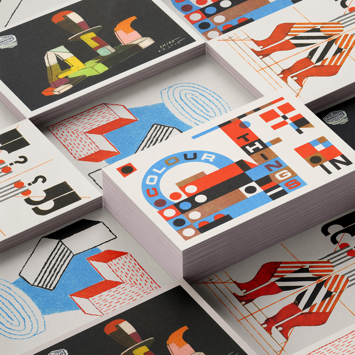 Four Colour Postcards - Riso Printing Workshop