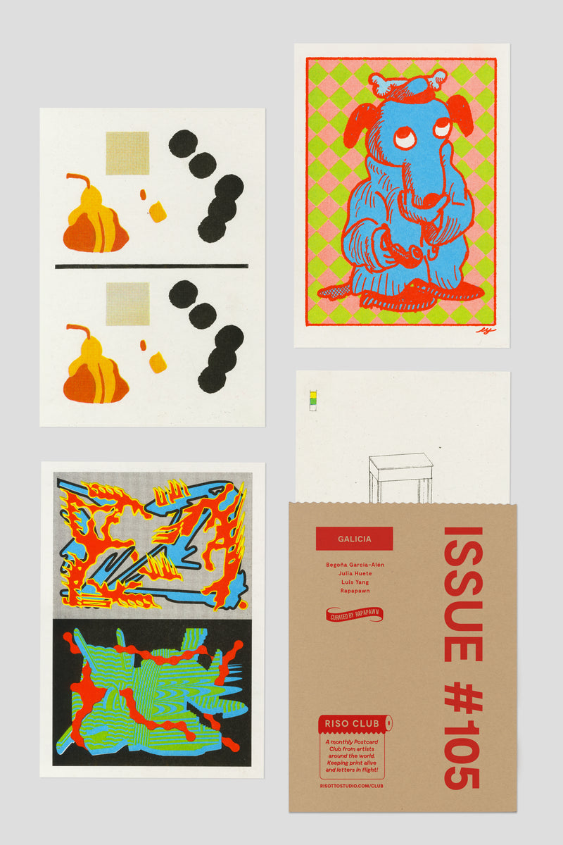 No. 105: Galicia Risograph Print | RISO CLUB – RISOTTO