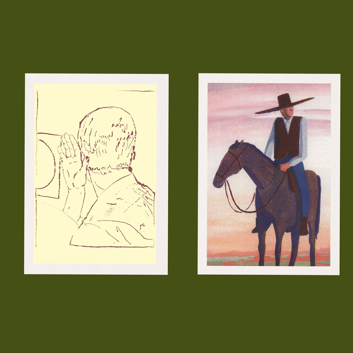 Risograph Postcard Set: Copenhagen - No. 11, RISO CLUB Back Issue