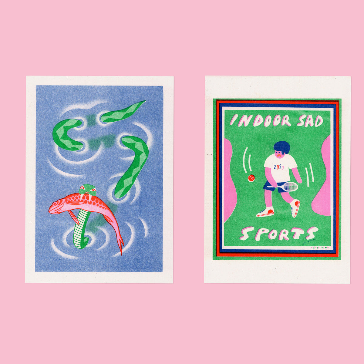 Risograph Postcard Set: San Francisco - No. 43, RISO CLUB Back Issue