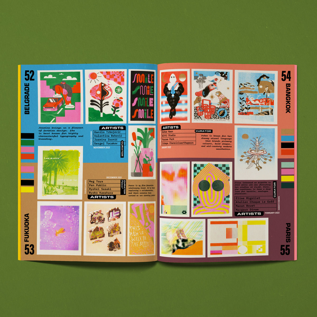 RISO CLUB: Archive Catalogue (Issues 01→100)