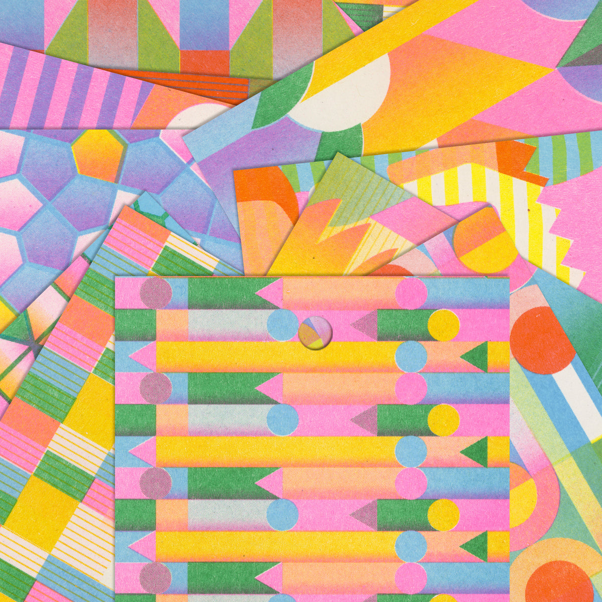 Risograph Calendar 2025