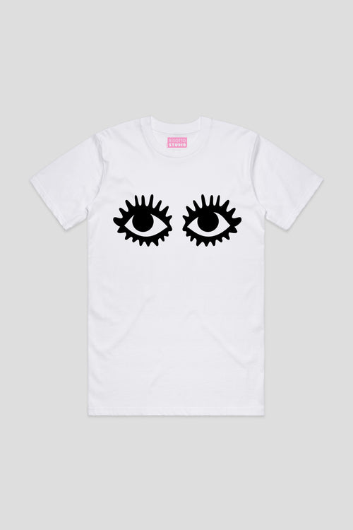 Eyelash - White Classic T-shirt