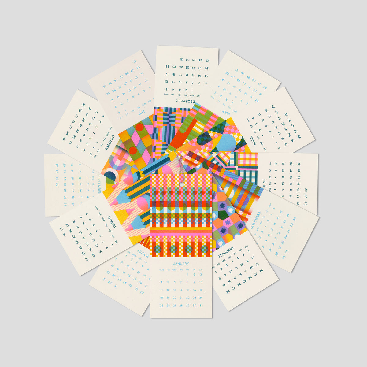 The Mini (+ MultiBuy) - 2027 Risograph Calendar