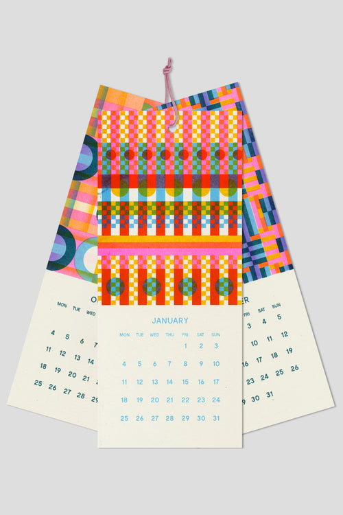 The Mini (+ MultiBuy) - 2027 Risograph Calendar