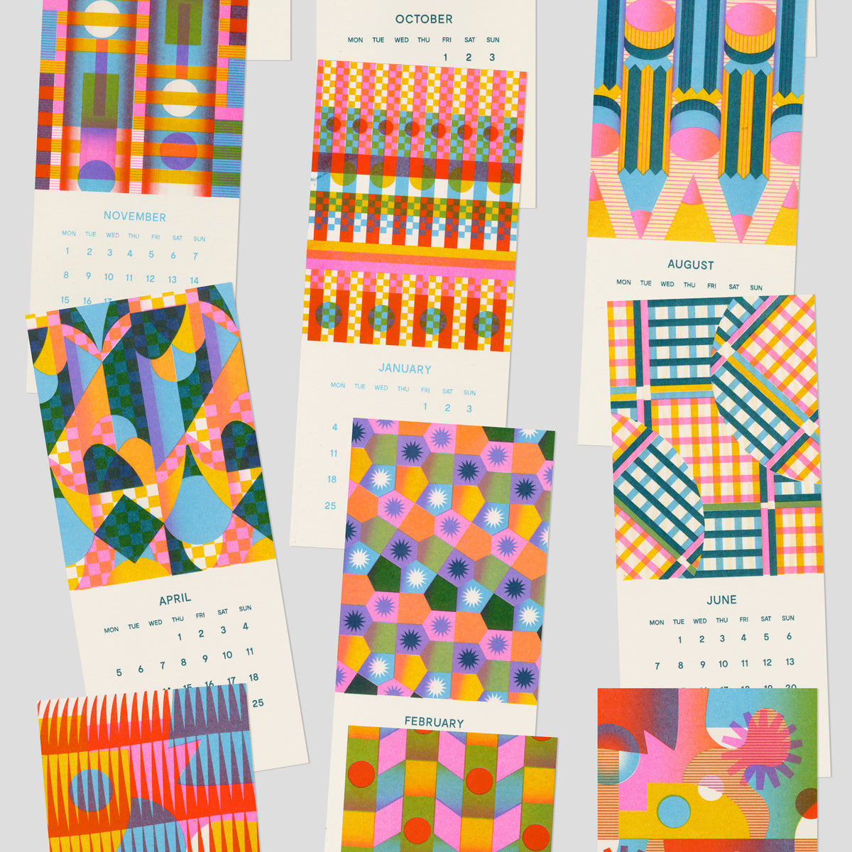 The Mini (+ MultiBuy) - 2027 Risograph Calendar