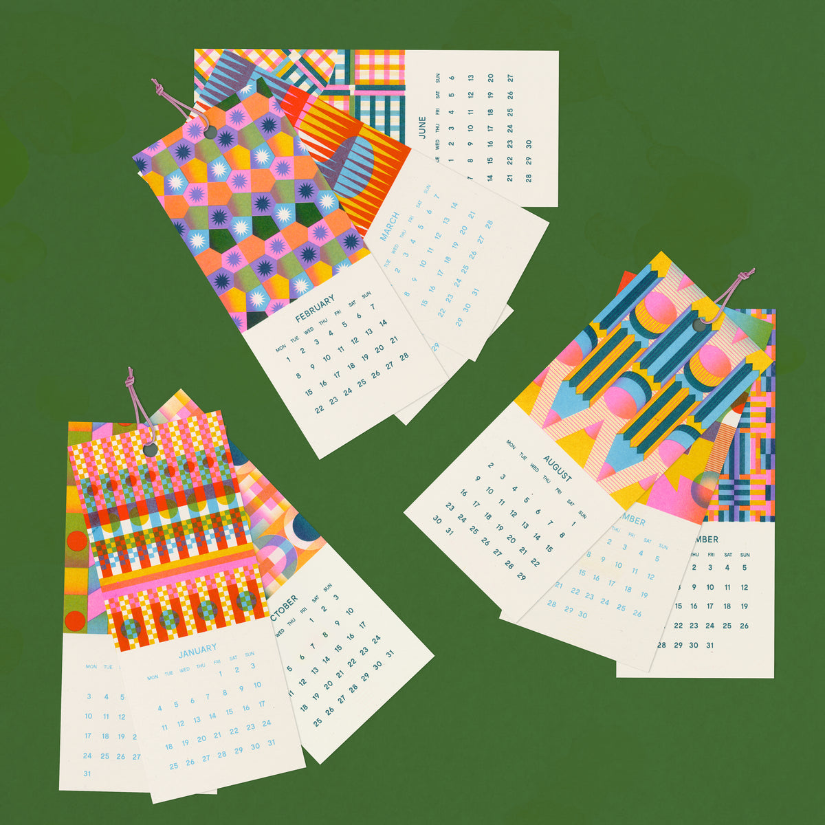 The Mini (+ MultiBuy) - 2027 Risograph Calendar